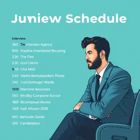 Calendário de entrevista de agência júnior: guia completo