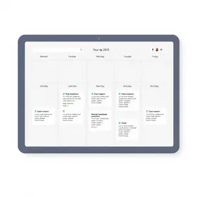 Editável template de calendário editorial: modelo pronto e dicas
