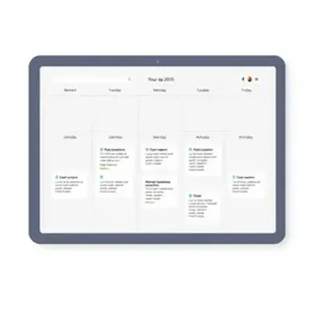 Editável template de calendário editorial: modelo pronto e dicas