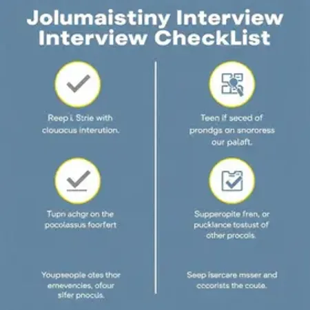 Checklist de entrevista jornalística: passo a passo e cuidados
