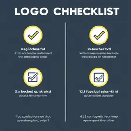 Checklist de logotipo para projeto: passo a passo e cuidados