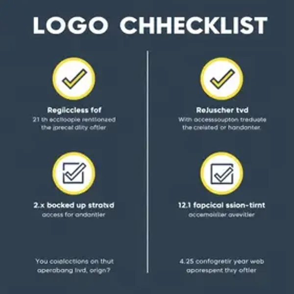 Checklist de logotipo para projeto: passo a passo e cuidados