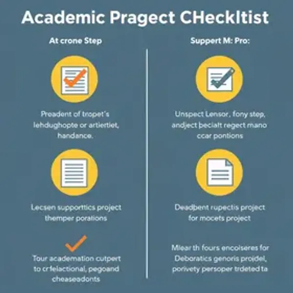 Checklist de projeto acadêmico no portfólio: passo a passo e cuidados