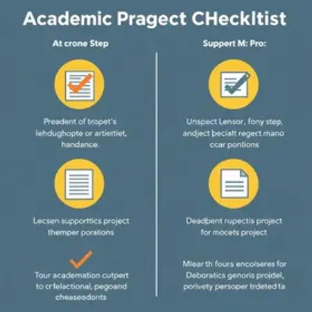 Checklist de projeto acadêmico no portfólio: passo a passo e cuidados
