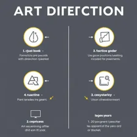 Etapas de direção de arte: guia completo