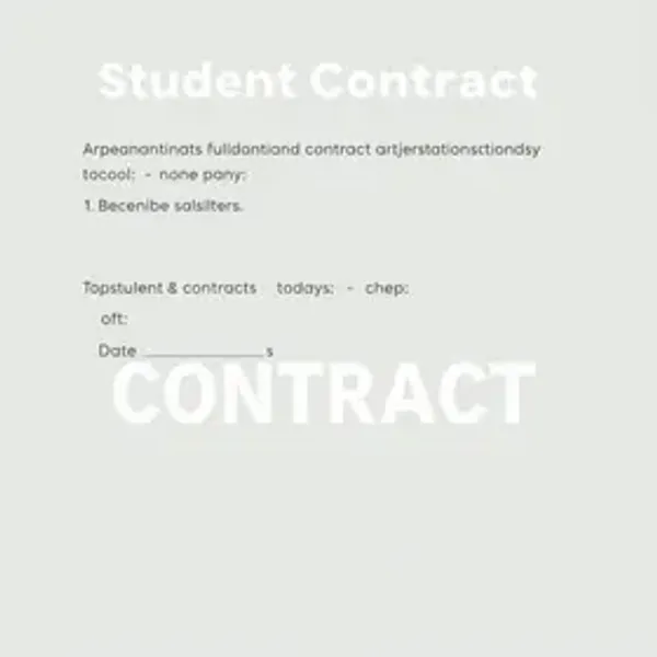 Para estudantes modelo de contrato simples: modelo pronto e dicas
