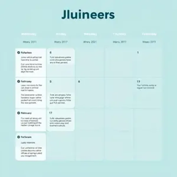 Para agência júnior template de calendário editorial: modelo pronto e dicas