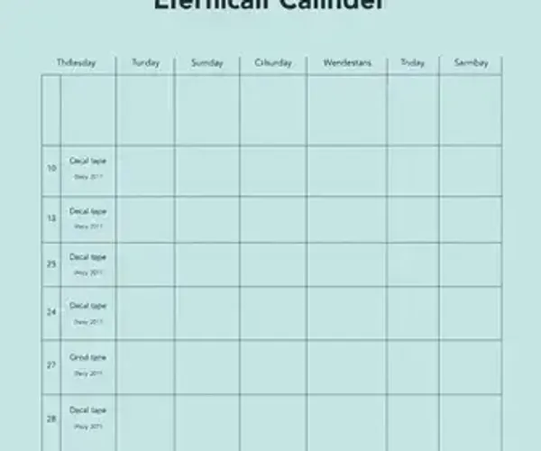Gratuito template de calendário editorial: modelo pronto e dicas