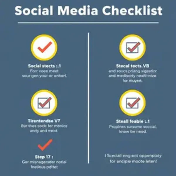 Checklist de social media em agência júnior: passo a passo e cuidados