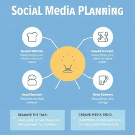 Erros de planejamento de redes sociais: modelo pronto e dicas